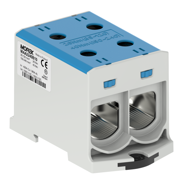 THROUGH RAIL 2X AL/CU 35.0-240.0MM² MAA2240B10
